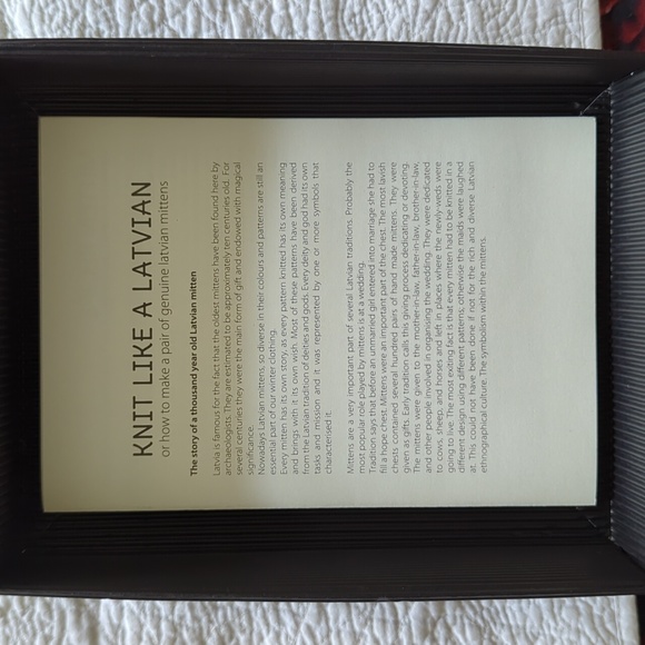 DIY Knitting kit - Latvian mittens 🧶 - Picture 5 of 5